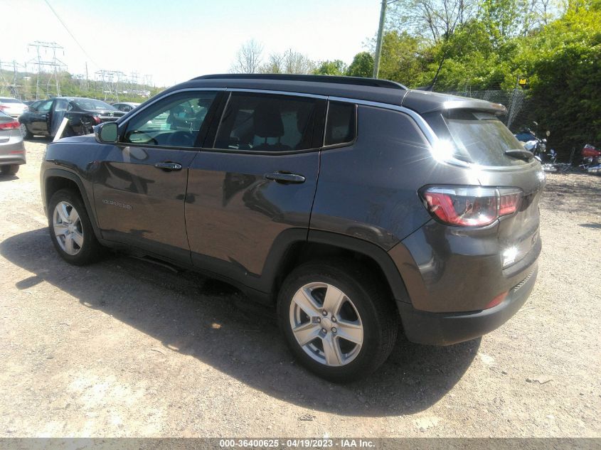 2022 JEEP COMPASS LATITUDE - 3C4NJDBB5NT106348