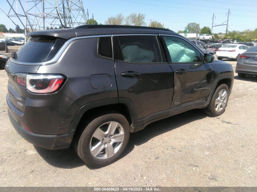 2022 JEEP COMPASS LATITUDE - 3C4NJDBB5NT106348