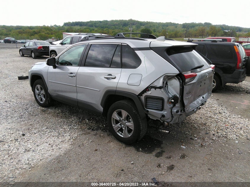 VIN 2T3W1RFV8NW221542 2022 TOYOTA RAV4 XLE