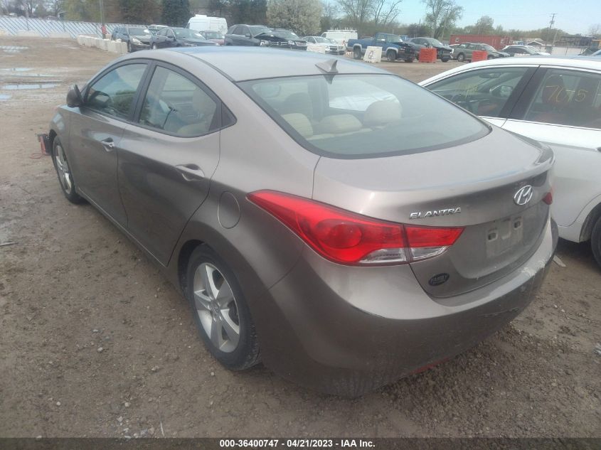 2013 HYUNDAI ELANTRA GLS - 5NPDH4AE2DH373836