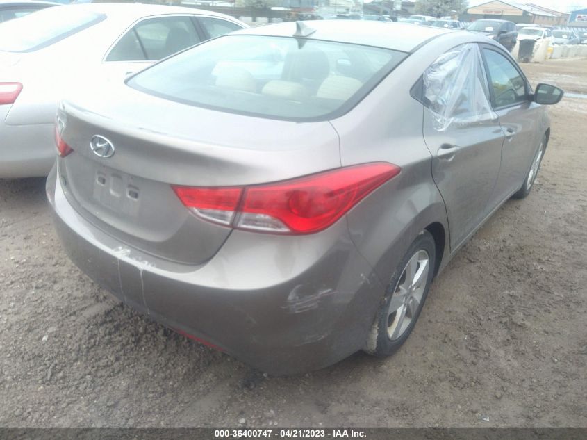 2013 HYUNDAI ELANTRA GLS - 5NPDH4AE2DH373836