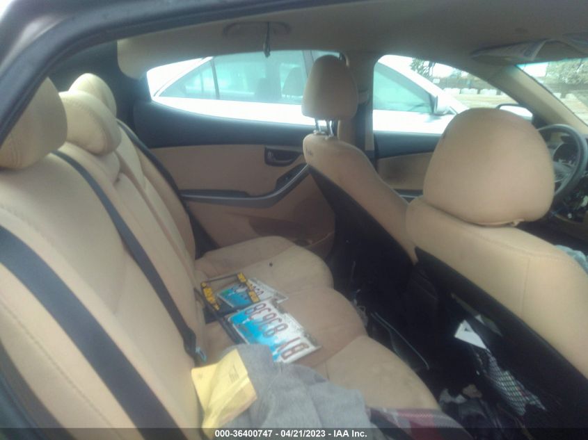 2013 HYUNDAI ELANTRA GLS - 5NPDH4AE2DH373836
