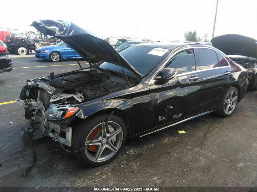2015 MERCEDES-BENZ C-CLASS C 300 - 55SWF4KBXFU031795