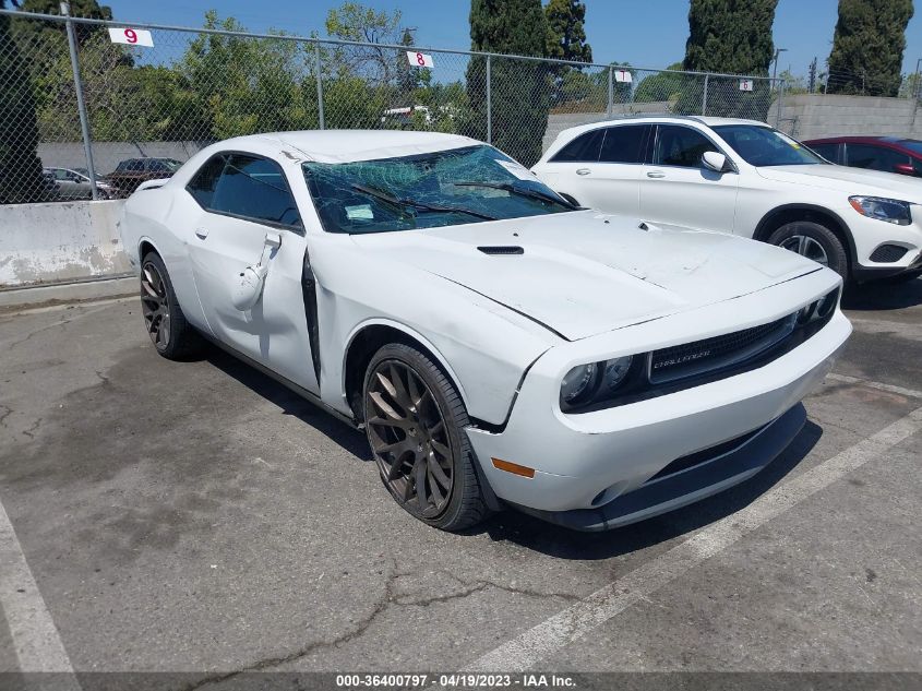 2013 DODGE CHALLENGER SXT - 2C3CDYAG8DH680649