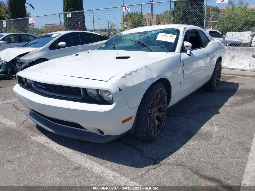 2013 DODGE CHALLENGER SXT - 2C3CDYAG8DH680649