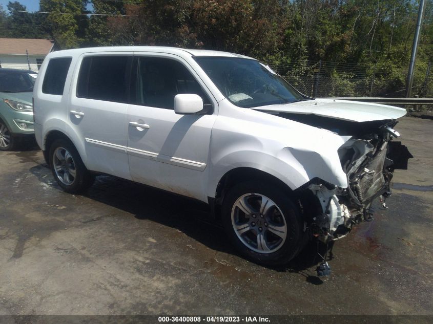 2015 HONDA PILOT SE - 5FNYF4H36FB020495