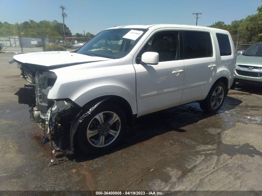 2015 HONDA PILOT SE - 5FNYF4H36FB020495