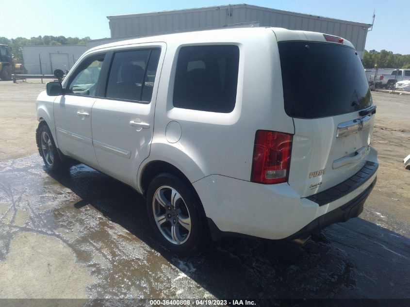 2015 HONDA PILOT SE - 5FNYF4H36FB020495