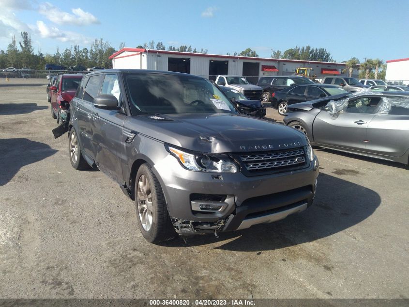 2015 LAND ROVER RANGE ROVER SPORT HSE - SALWR2VF2FA607456