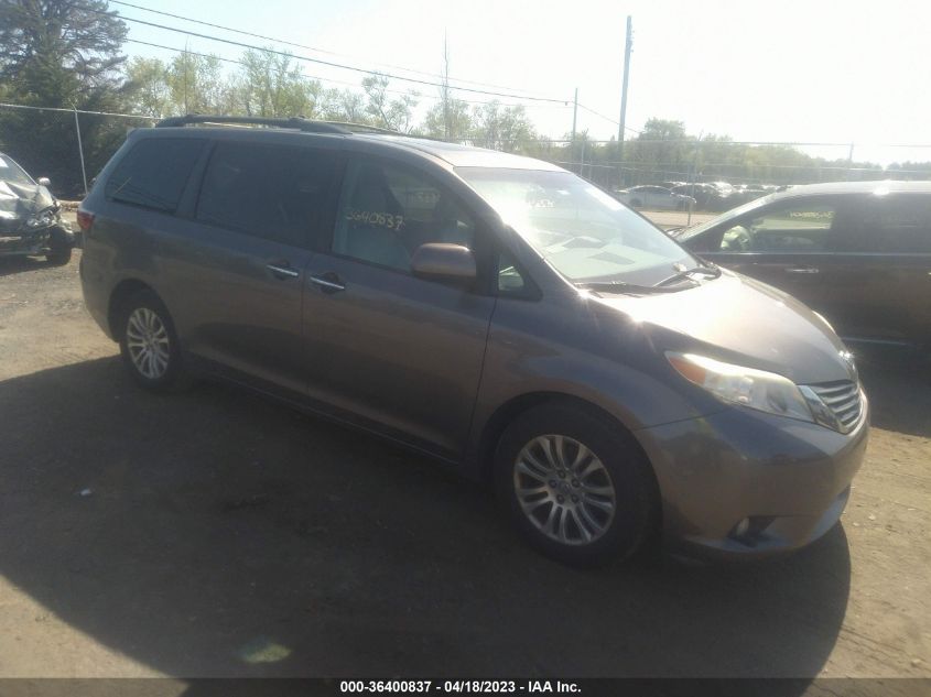 2015 TOYOTA SIENNA XLE/XLE AAS/LTD - 5TDYK3DC1FS554222