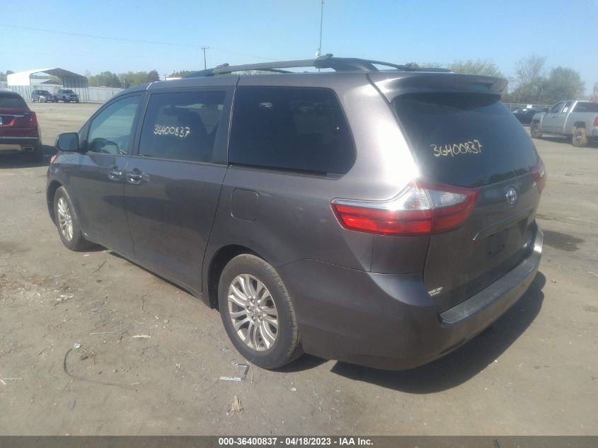 2015 TOYOTA SIENNA XLE/XLE AAS/LTD - 5TDYK3DC1FS554222