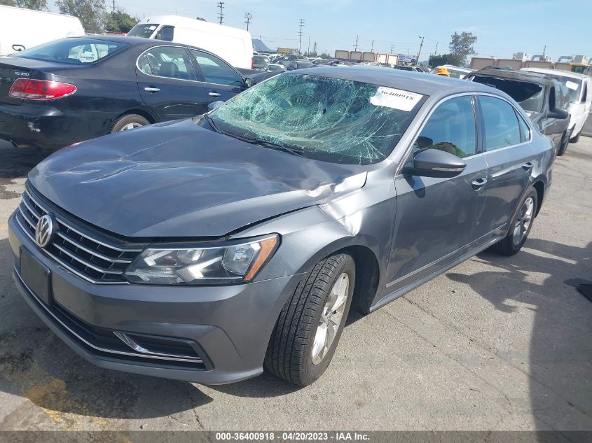 2017 VOLKSWAGEN PASSAT 1.8T S - 1VWAT7A34HC006145