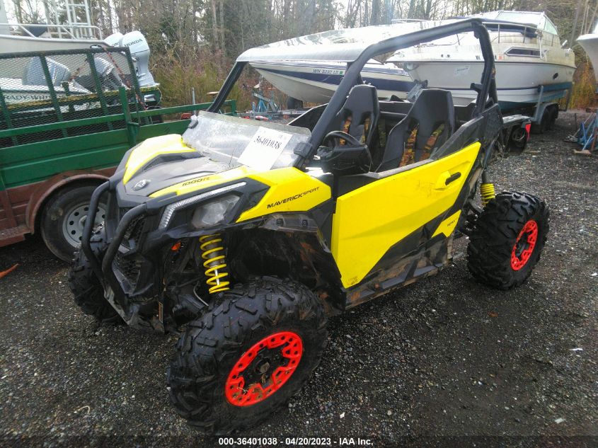 2019 CAN-AM MAVERICK SPORT DPS 1000R - 3JB1TAX25KK000082