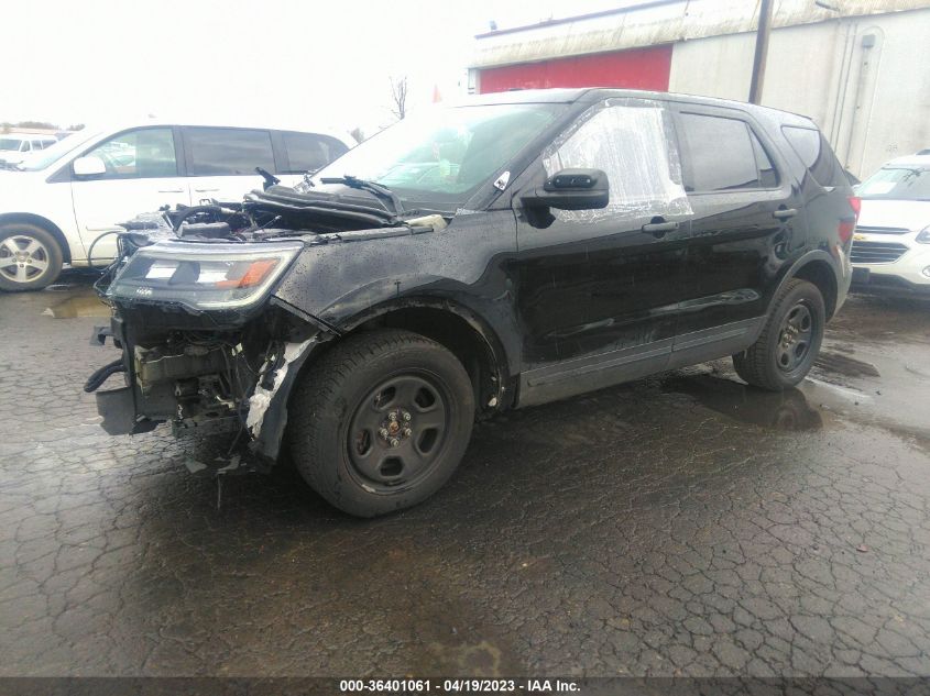 2019 FORD POLICE INTERCEPTOR - 1FM5K8AR5KGA31763