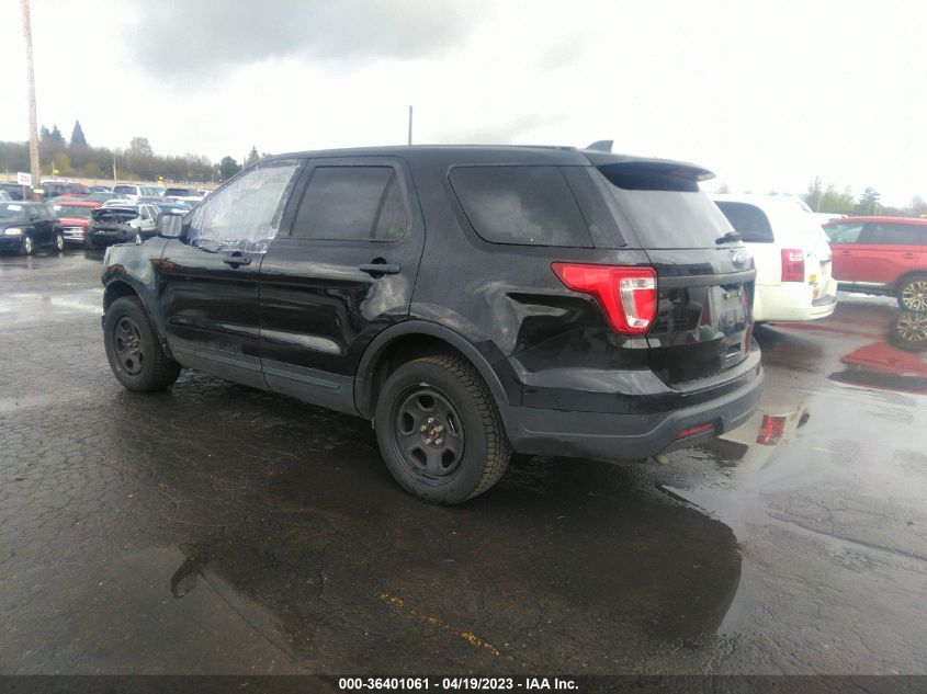2019 FORD POLICE INTERCEPTOR - 1FM5K8AR5KGA31763