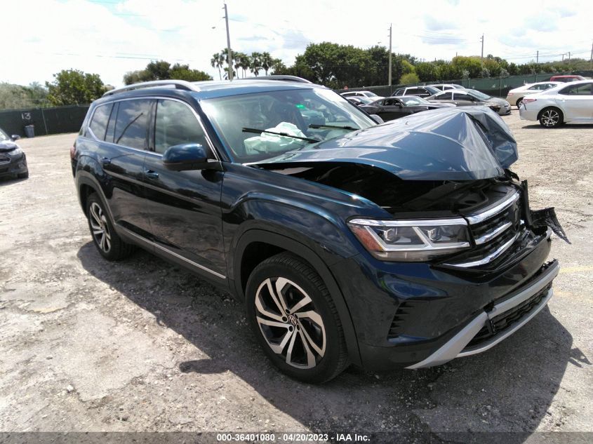 2021 VOLKSWAGEN ATLAS 3.6L V6 SEL PREMIUM - 1V2TR2CA2MC585881