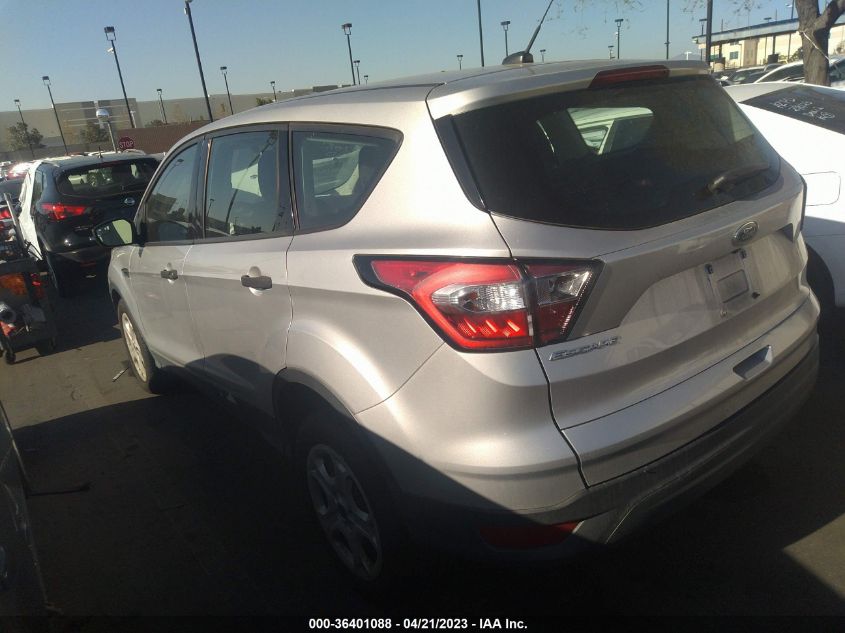 2018 FORD ESCAPE S - 1FMCU0F7XJUA92035