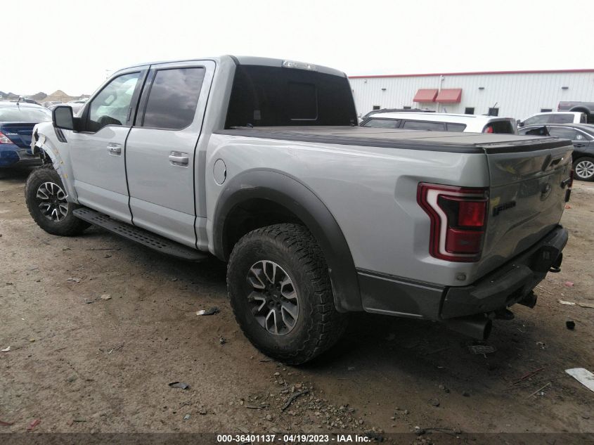 2017 FORD F-150 RAPTOR - 1FTFW1RG9HFA84598