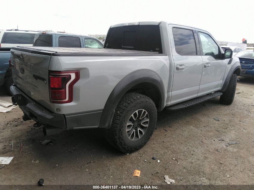 2017 FORD F-150 RAPTOR - 1FTFW1RG9HFA84598