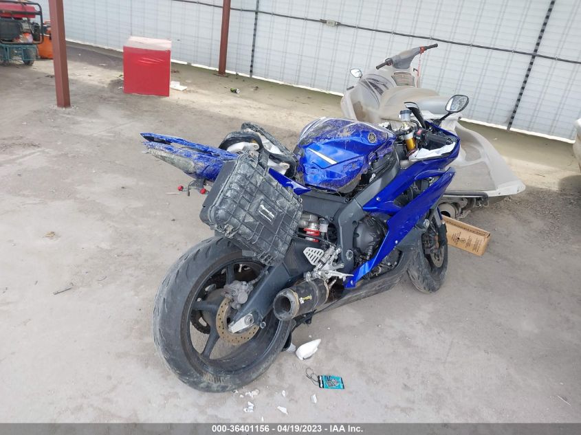 2007 YAMAHA YZFR6 L JYARJ12E77A011824