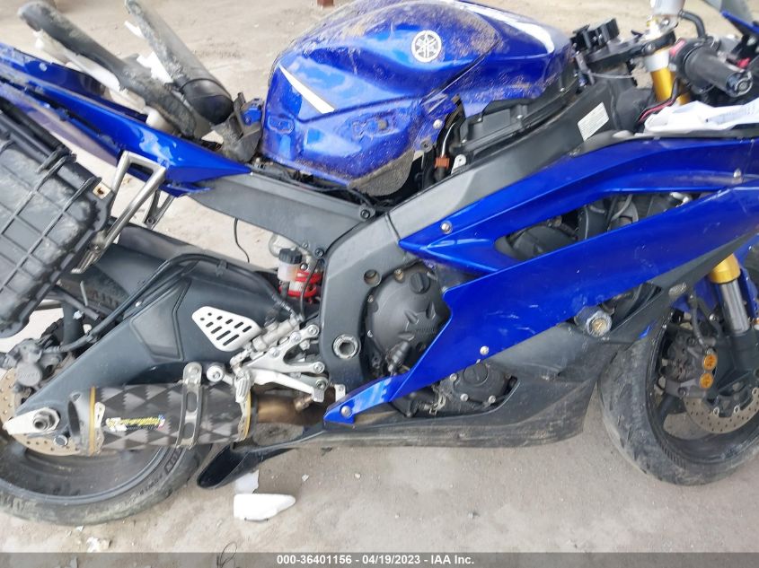 2007 YAMAHA YZFR6 L JYARJ12E77A011824