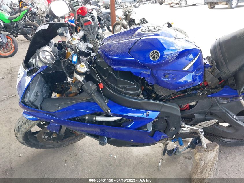2007 YAMAHA YZFR6 L JYARJ12E77A011824