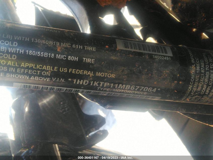 2021 HARLEY-DAVIDSON FLTRXS - 1HD1KTP11MB677064