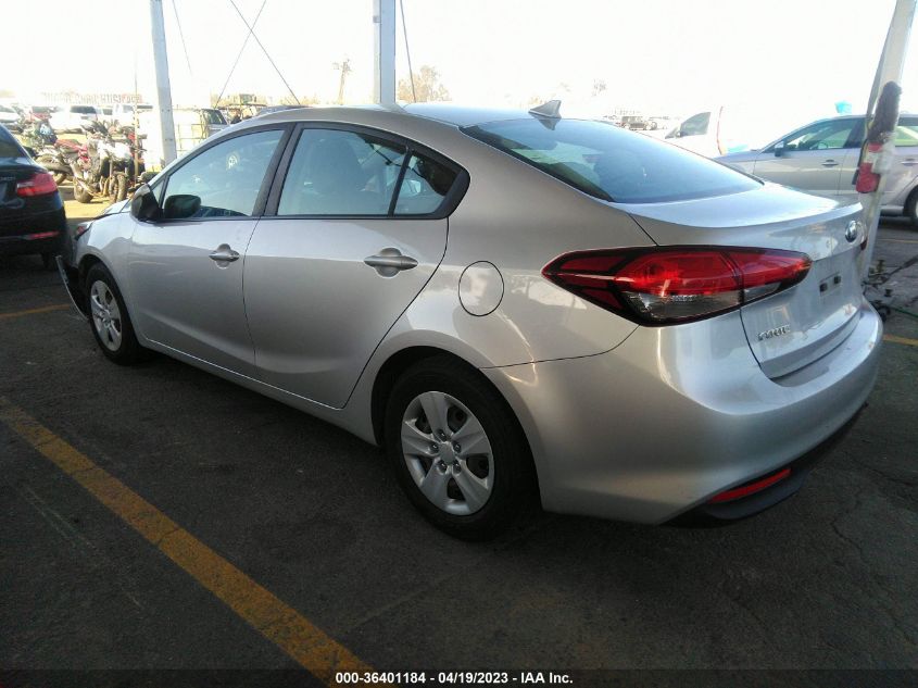 2017 KIA FORTE LX - 3KPFK4A77HE120534