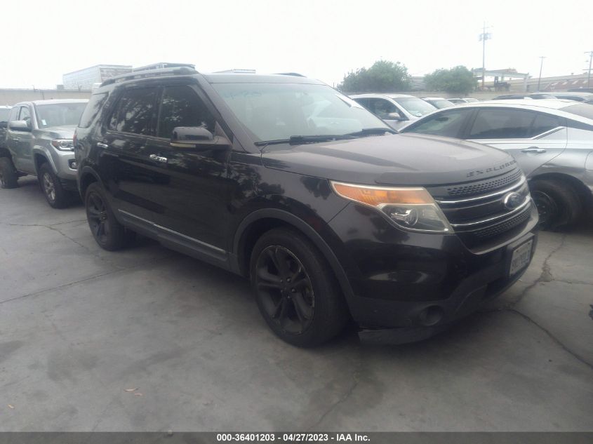 2013 FORD EXPLORER LIMITED - 1FM5K7F89DGA08614