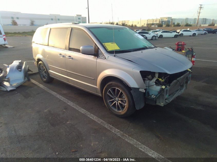 2017 DODGE GRAND CARAVAN SXT - 2C4RDGCGXHR789224