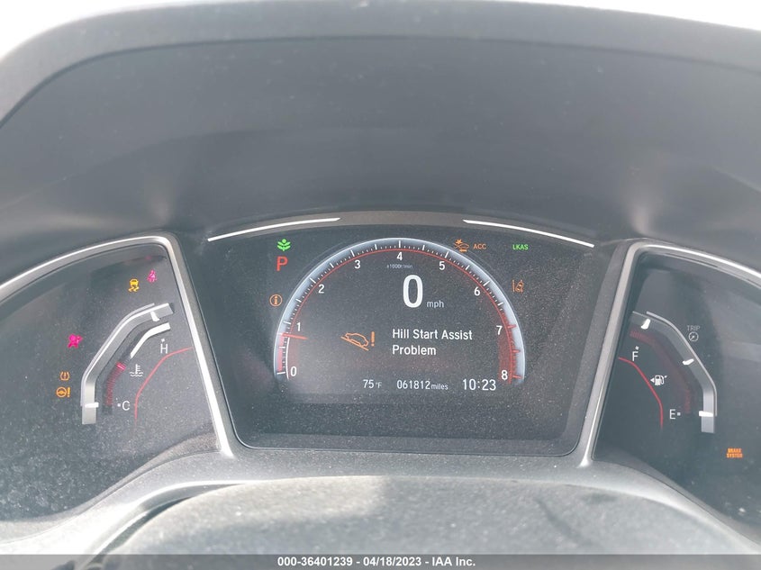 VIN 2HGFC2F83KH516167 2019 HONDA CIVIC SEDAN SPORT