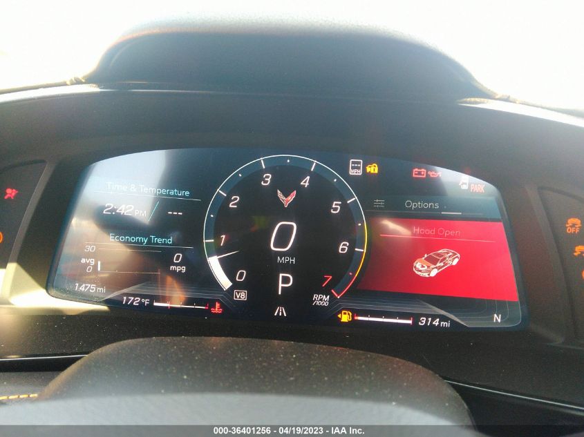 2023 CHEVROLET CORVETTE 2LT - 1G1YB3D40P5125114