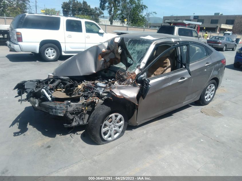 2014 HYUNDAI ACCENT GLS - KMHCT4AE5EU643283