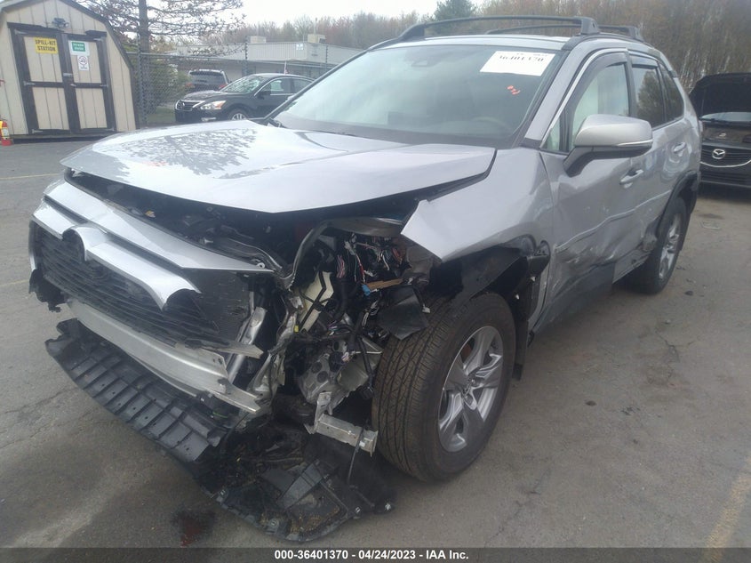 VIN 2T3P1RFV7NW300320 2022 TOYOTA RAV4 XLE