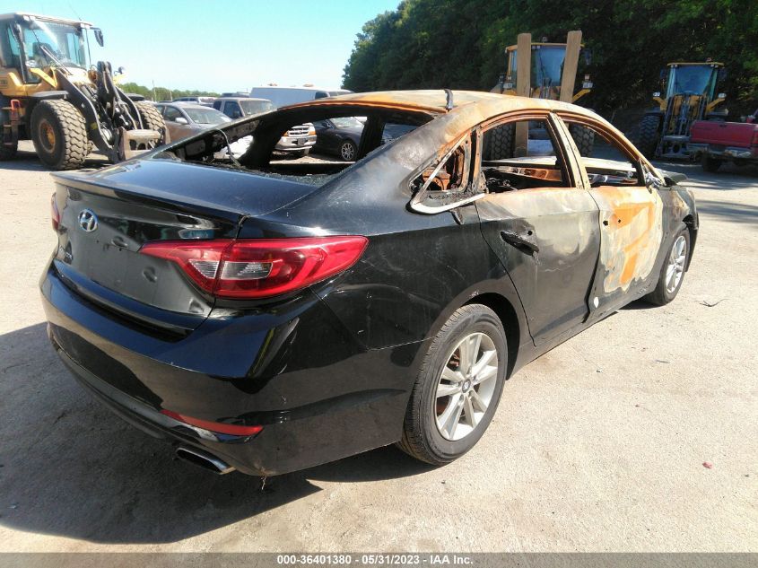 2015 HYUNDAI SONATA 2.4L SE - 5NPE24AF5FH157271