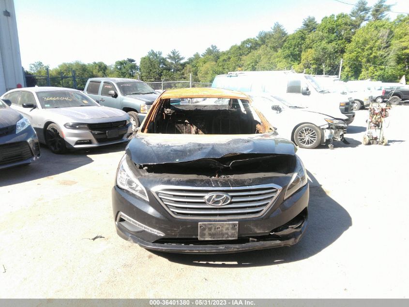 2015 HYUNDAI SONATA 2.4L SE - 5NPE24AF5FH157271