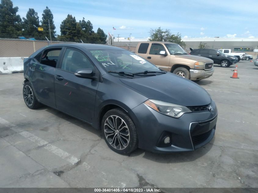 2015 TOYOTA COROLLA L/LE/S/S PLUS/LE PLUS - 5YFBURHE9FP354230