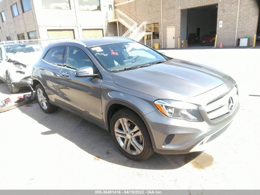 2016 MERCEDES-BENZ GLA GLA 250 - WDCTG4GBXGJ220235