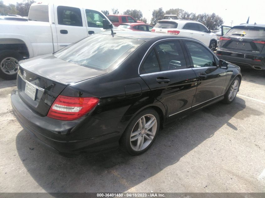 2014 MERCEDES-BENZ C-CLASS C 250 - WDDGF4HB2ER306510