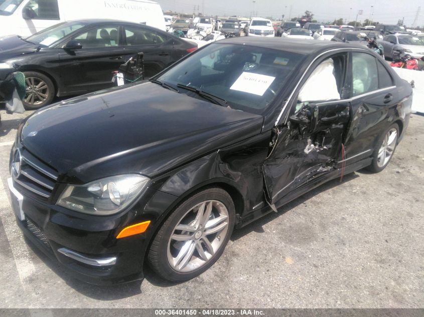 2014 MERCEDES-BENZ C-CLASS C 250 - WDDGF4HB2ER306510