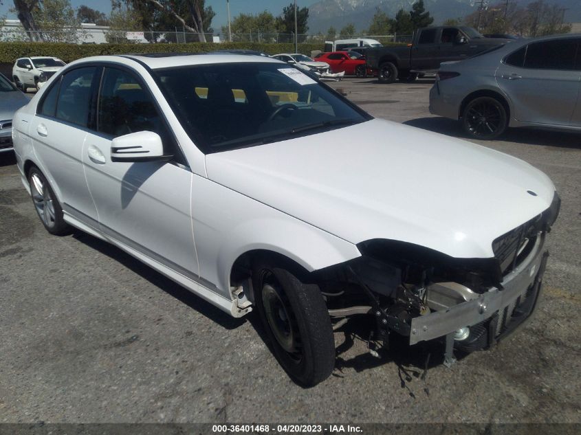 WDDGF4HB6EA942944 2014 MERCEDES-BENZ C-CLASS - Image 1
