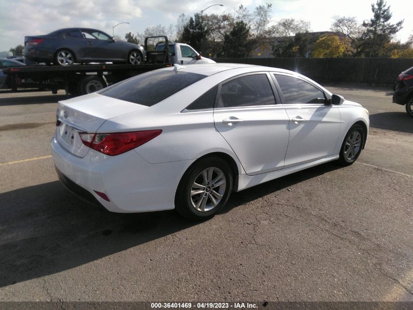 2014 HYUNDAI SONATA GLS - 5NPEB4AC3EH845726