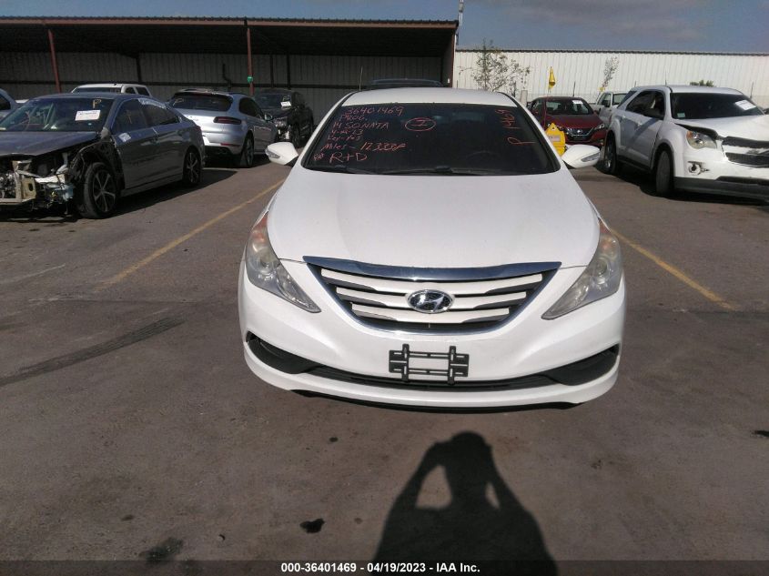 2014 HYUNDAI SONATA GLS - 5NPEB4AC3EH845726