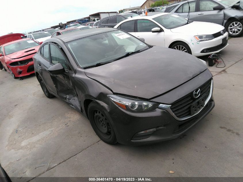 2017 MAZDA MAZDA3 4-DOOR SPORT - 3MZBN1U74HM136676