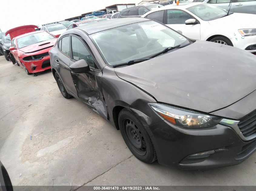 2017 MAZDA MAZDA3 4-DOOR SPORT - 3MZBN1U74HM136676