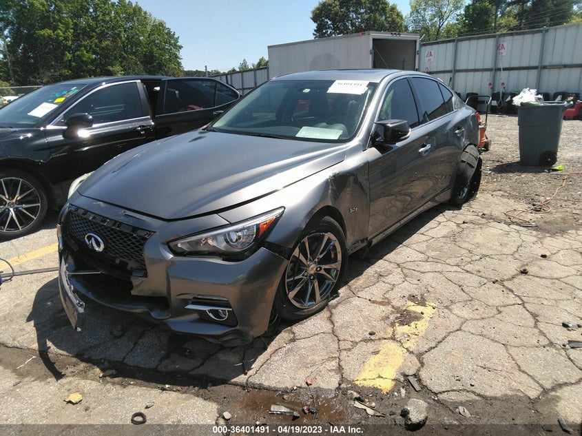 VIN JN1EV7AP0HM742563 2017 INFINITI Q50 3.0T SIGNATURE EDITION