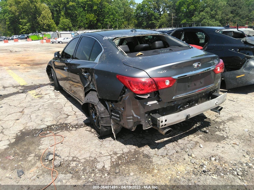 VIN JN1EV7AP0HM742563 2017 INFINITI Q50 3.0T SIGNATURE EDITION