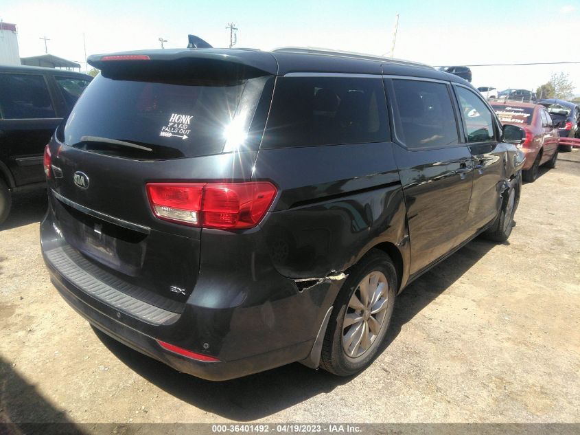 2015 KIA SEDONA EX - KNDMC5C16F6053785