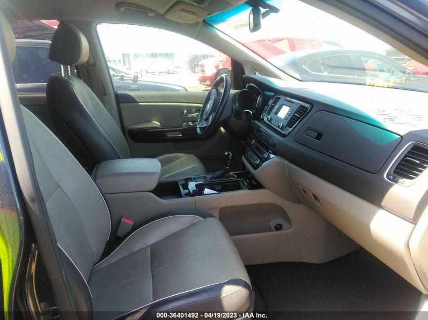 2015 KIA SEDONA EX - KNDMC5C16F6053785
