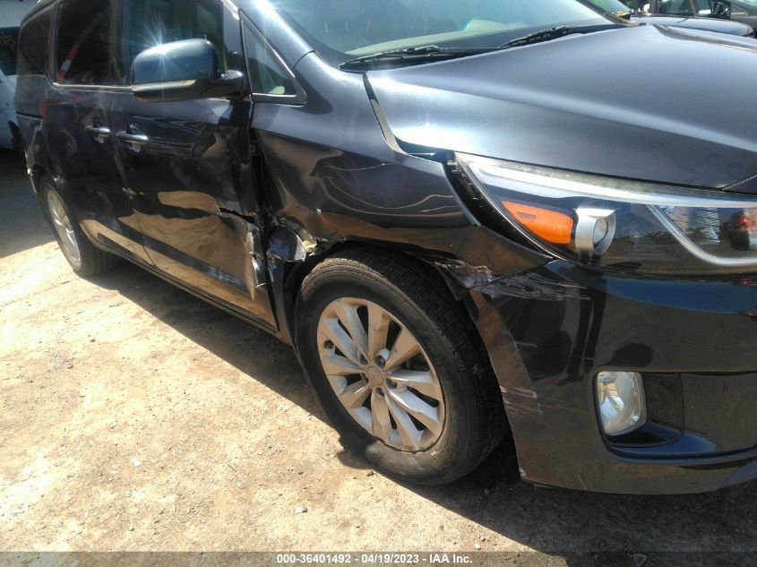 2015 KIA SEDONA EX - KNDMC5C16F6053785